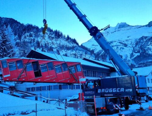 Ein neuer Blickfang für das Seilbahn Museum Schweiz